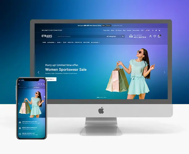 Demo sito E-commerce multilingua e multivaluta
