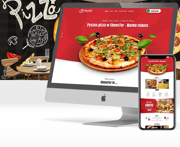 Esempio di sito per Settore Food