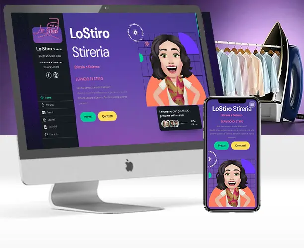 Sito Lo Stiro Stireria Professionale con stiratura a Salerno