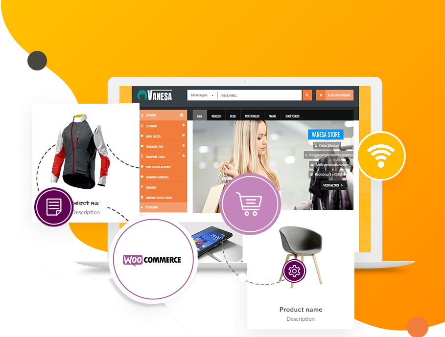 creazione realizzazione negozio online